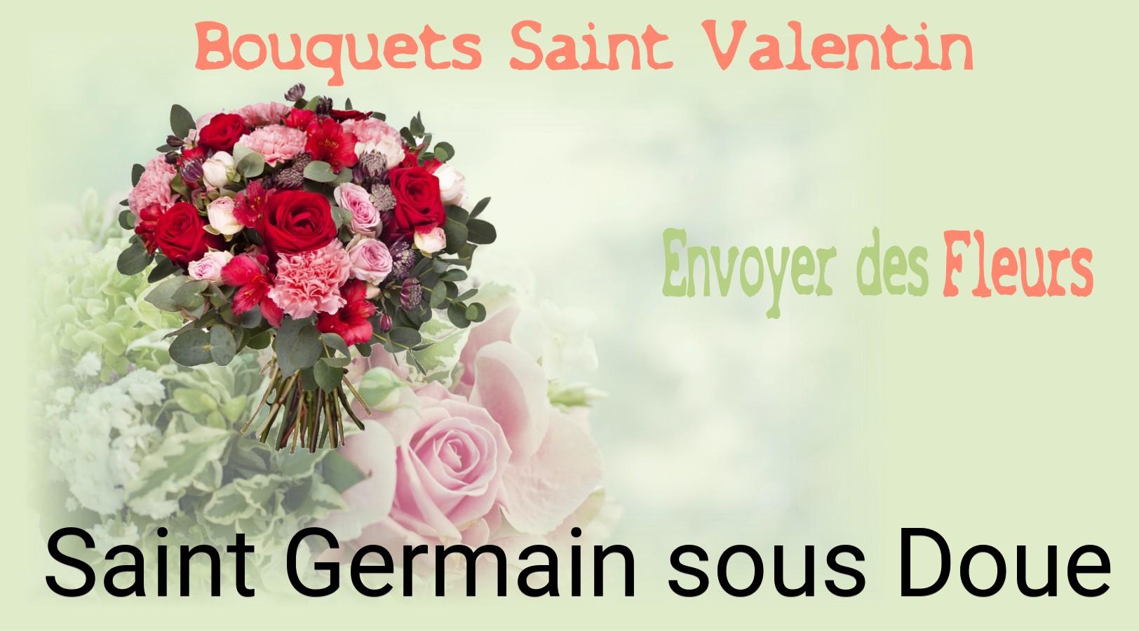 Roses de Saint-Valentin livrées à Saint-Germain-sous-Doue